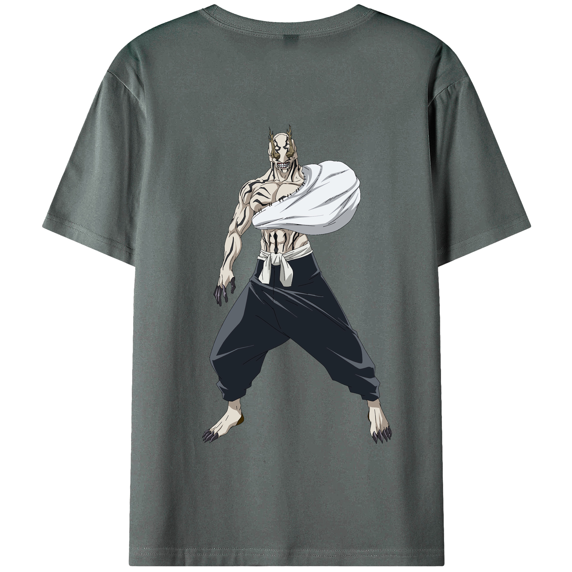 （画像用） 呪術廻戦 Jujutsu Kaisen 綿100％半袖Tシャツ（背面プリント）